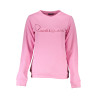 CAVALLI CLASS WOMEN&39S PINK SWEATSHIRT WITHOUT ZIP