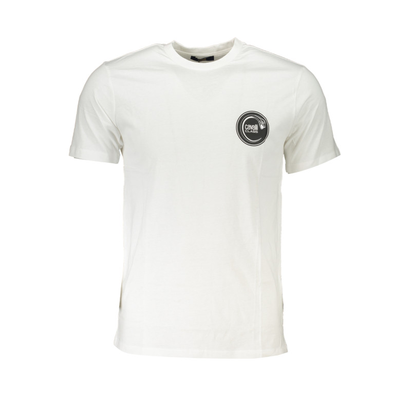 CAVALLI CLASS MEN&39S SHORT SLEEVED T-SHIRT WHITE