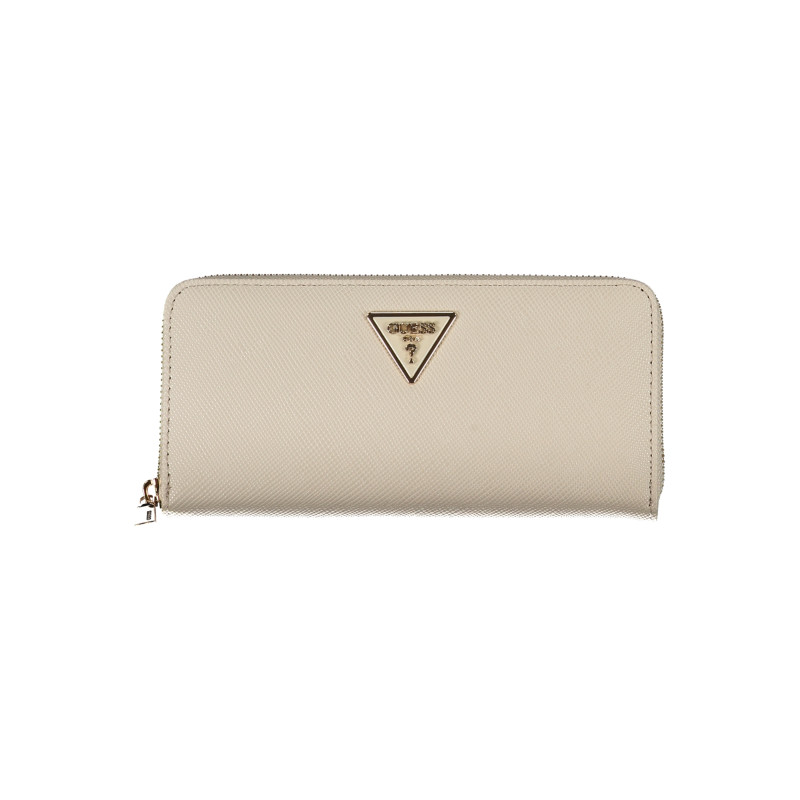 GUESS JEANS WOMEN&39S WALLET BEIGE