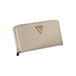 GUESS JEANS WOMEN&39S WALLET BEIGE