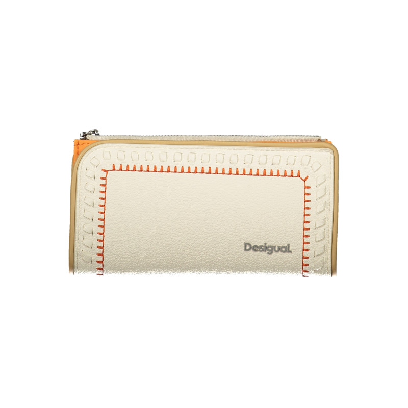 DESIGUAL WHITE WOMEN&39S WALLET