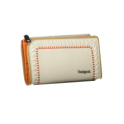 DESIGUAL WHITE WOMEN&39S WALLET