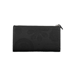 DESIGUAL BLACK WOMEN&39S WALLET