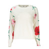 DESIGUAL WHITE WOMEN&39S SWEATER