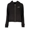 TOMMY HILFIGER FELPA CON ZIP DONNA NERO