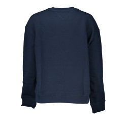 TOMMY HILFIGER WOMEN&39S BLUE ZIPLESS SWEATSHIRT