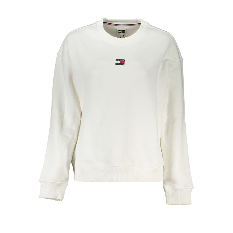 TOMMY HILFIGER FELPA SENZA ZIP DONNA BIANCO