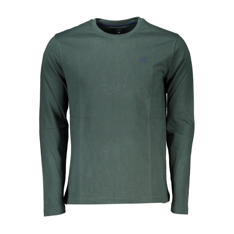 LA MARTINA T-SHIRT MANICHE LUNGHE UOMO VERDE