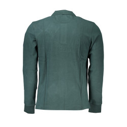 LA MARTINA GREEN MEN&39S LONG SLEEVE POLO SHIRT