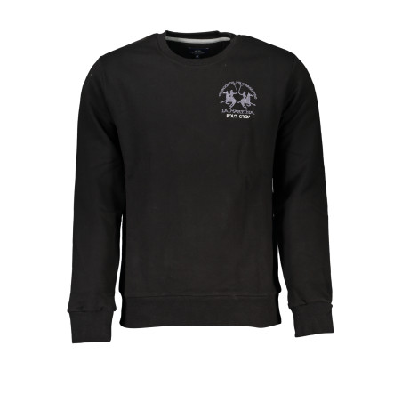 LA MARTINA BLACK MEN&39S ZIPLESS SWEATSHIRT