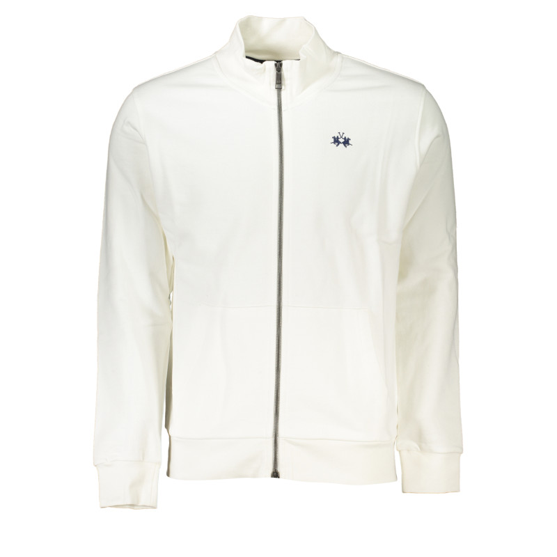 LA MARTINA MEN&39S WHITE ZIP SWEATSHIRT