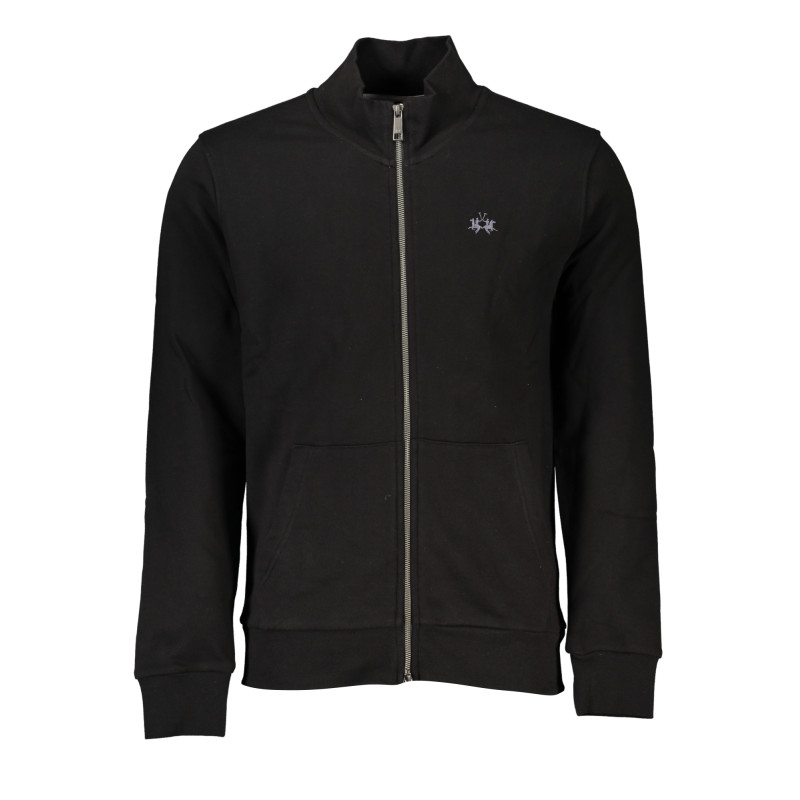 LA MARTINA MEN&39S BLACK ZIP SWEATSHIRT