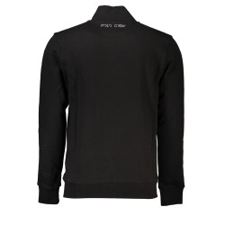 LA MARTINA MEN&39S BLACK ZIP SWEATSHIRT