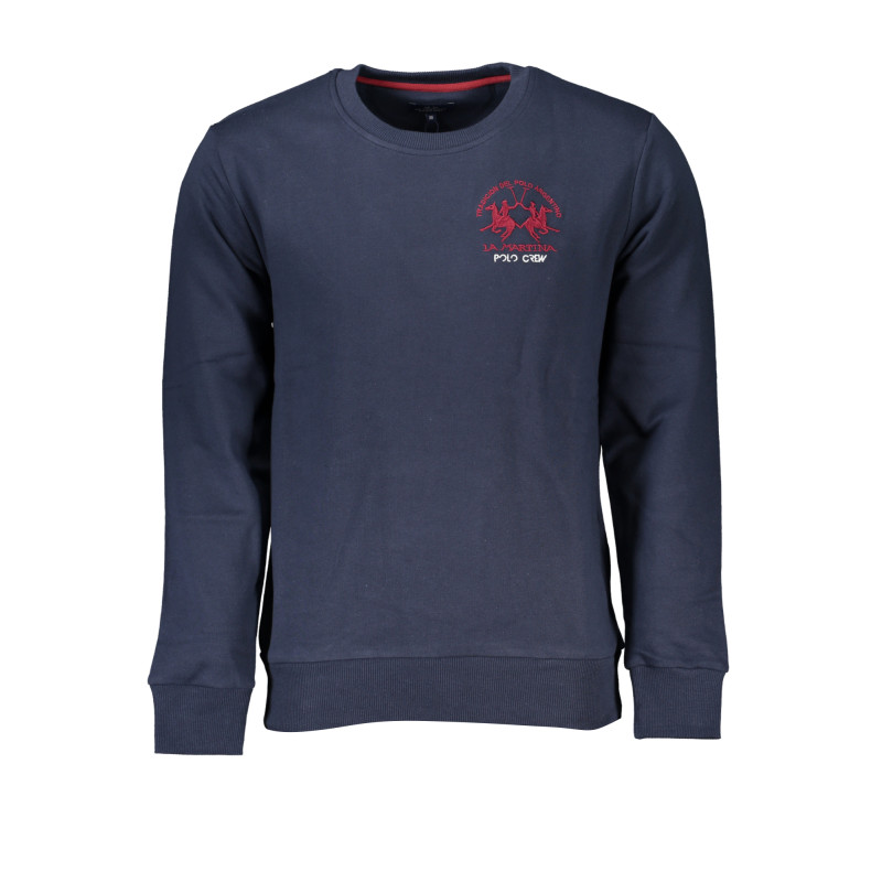 LA MARTINA MEN&39S BLUE ZIPLESS SWEATSHIRT