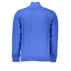 LA MARTINA MEN&39S BLUE ZIP SWEATSHIRT