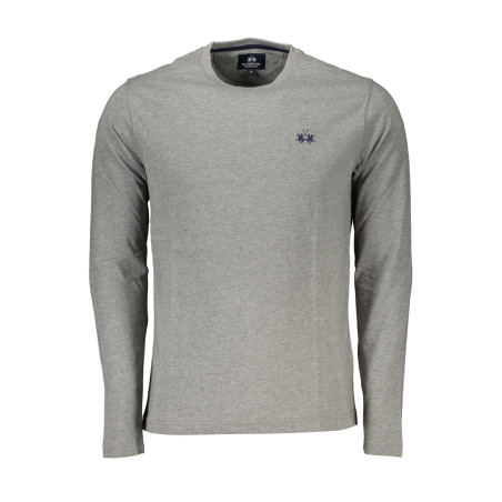 LA MARTINA MEN&39S LONG SLEEVE T-SHIRT GRAY