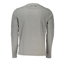 LA MARTINA MEN&39S LONG SLEEVE T-SHIRT GRAY