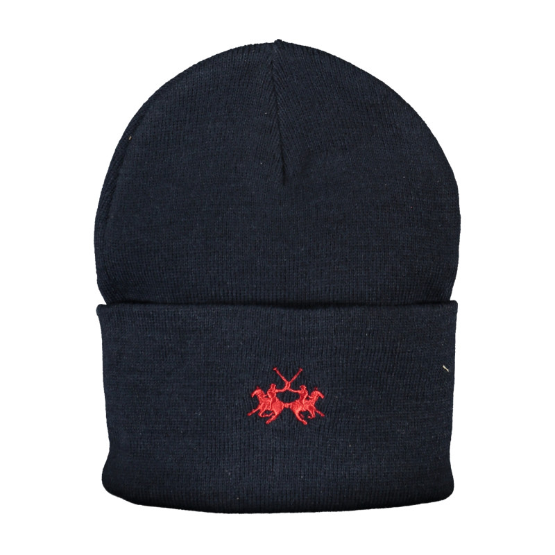 LA MARTINA BLUE MEN&39S BEANIE