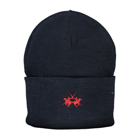 LA MARTINA BLUE MEN&39S BEANIE