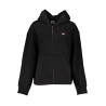 TOMMY HILFIGER FELPA CON ZIP DONNA NERO