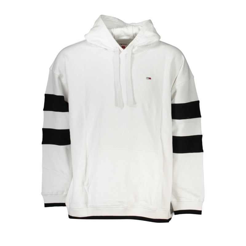 TOMMY HILFIGER MEN&39S WHITE ZIPLESS SWEATSHIRT