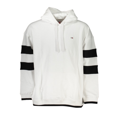 TOMMY HILFIGER MEN&39S WHITE ZIPLESS SWEATSHIRT