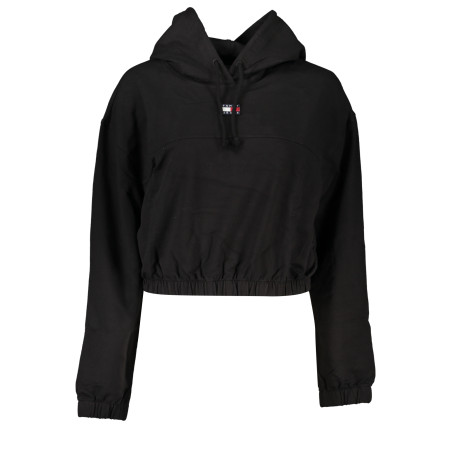 TOMMY HILFIGER WOMEN&39S ZIPLESS SWEATSHIRT BLACK