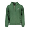 TOMMY HILFIGER FELPA CON ZIP UOMO VERDE