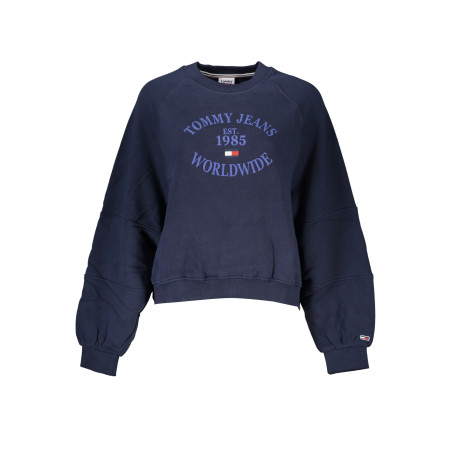 TOMMY HILFIGER FELPA SENZA ZIP DONNA BLU