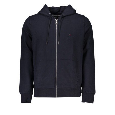 TOMMY HILFIGER FELPA CON ZIP UOMO BLU