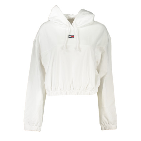 TOMMY HILFIGER FELPA SENZA ZIP DONNA BIANCO