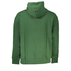 TOMMY HILFIGER MEN&39S GREEN ZIPLESS SWEATSHIRT