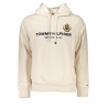 TOMMY HILFIGER MEN&39S WHITE ZIPLESS SWEATSHIRT