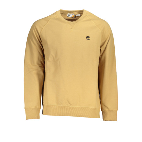 TIMBERLAND MEN&39S BEIGE ZIPLESS SWEATSHIRT