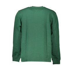 TOMMY HILFIGER MEN&39S GREEN ZIPLESS SWEATSHIRT