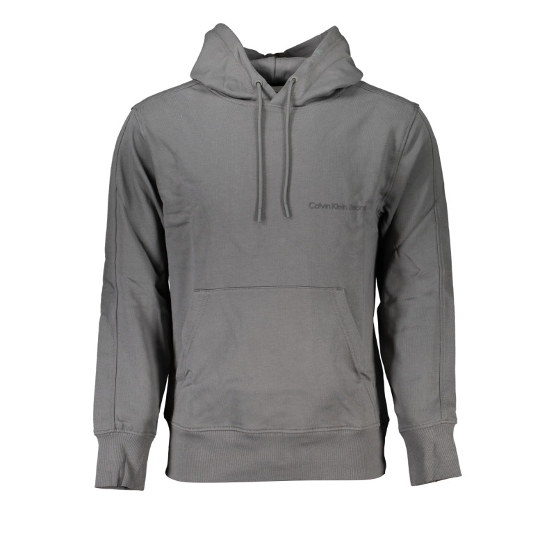 CALVIN KLEIN MEN&39S GRAY ZIPLESS SWEATSHIRT