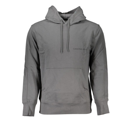 CALVIN KLEIN MEN&39S GRAY ZIPLESS SWEATSHIRT