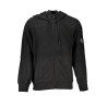 CALVIN KLEIN MEN&39S BLACK ZIP SWEATSHIRT