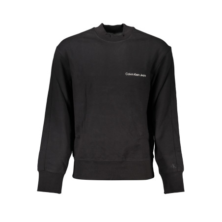 CALVIN KLEIN MEN&39S BLACK ZIPLESS SWEATSHIRT