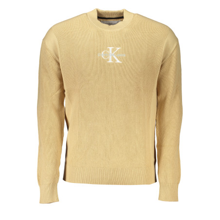 CALVIN KLEIN MEN&39S BEIGE SWEATER