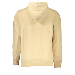 CALVIN KLEIN FELPA SENZA ZIP UOMO BEIGE