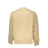 CALVIN KLEIN MEN&39S BEIGE ZIPLESS SWEATSHIRT