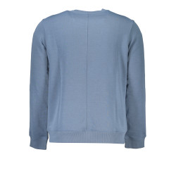 CALVIN KLEIN MEN&39S BLUE ZIPLESS SWEATSHIRT