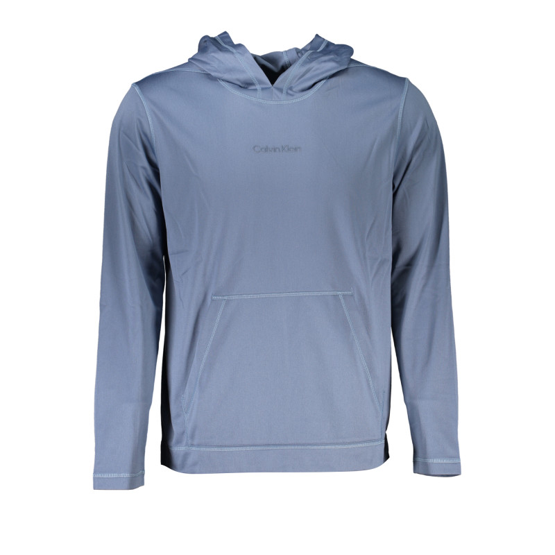 CALVIN KLEIN MEN&39S BLUE ZIPLESS SWEATSHIRT