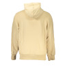 CALVIN KLEIN FELPA CON ZIP UOMO BEIGE