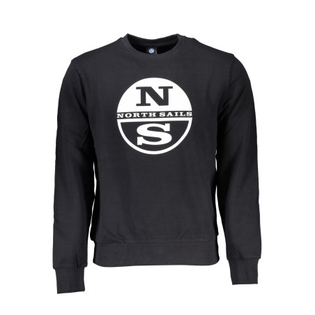 NORTH SAILS MEN&39S BLACK ZIPLESS SWEATSHIRT