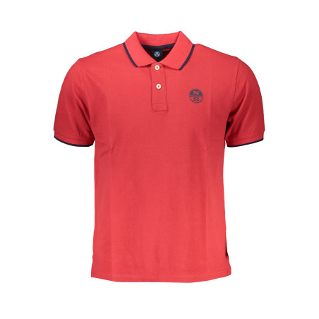 NORTH SAILS MEN&39S RED SHORT SLEEVED POLO SHIRT