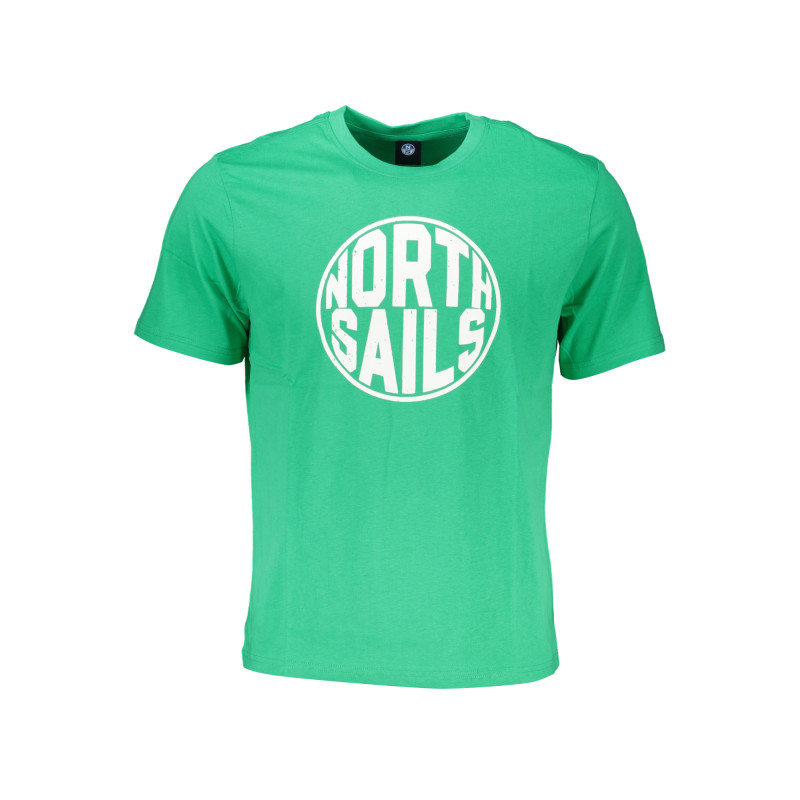 NORTH SAILS T-SHIRT MANICHE CORTE UOMO VERDE