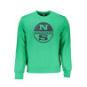 NORTH SAILS FELPA SENZA ZIP UOMO VERDE