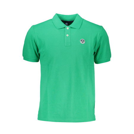 NORTH SAILS GREEN MEN&39S SHORT SLEEVED POLO SHIRT